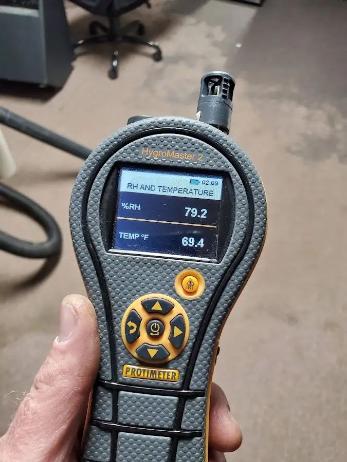 Moisture meter humidity assessment for Mold Remediation & Removal in Round Lake